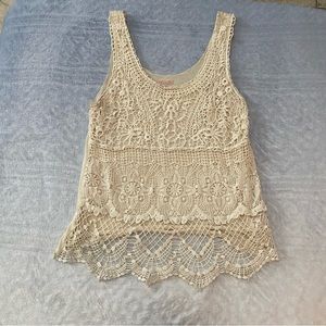 Mudd cream/beige tank
